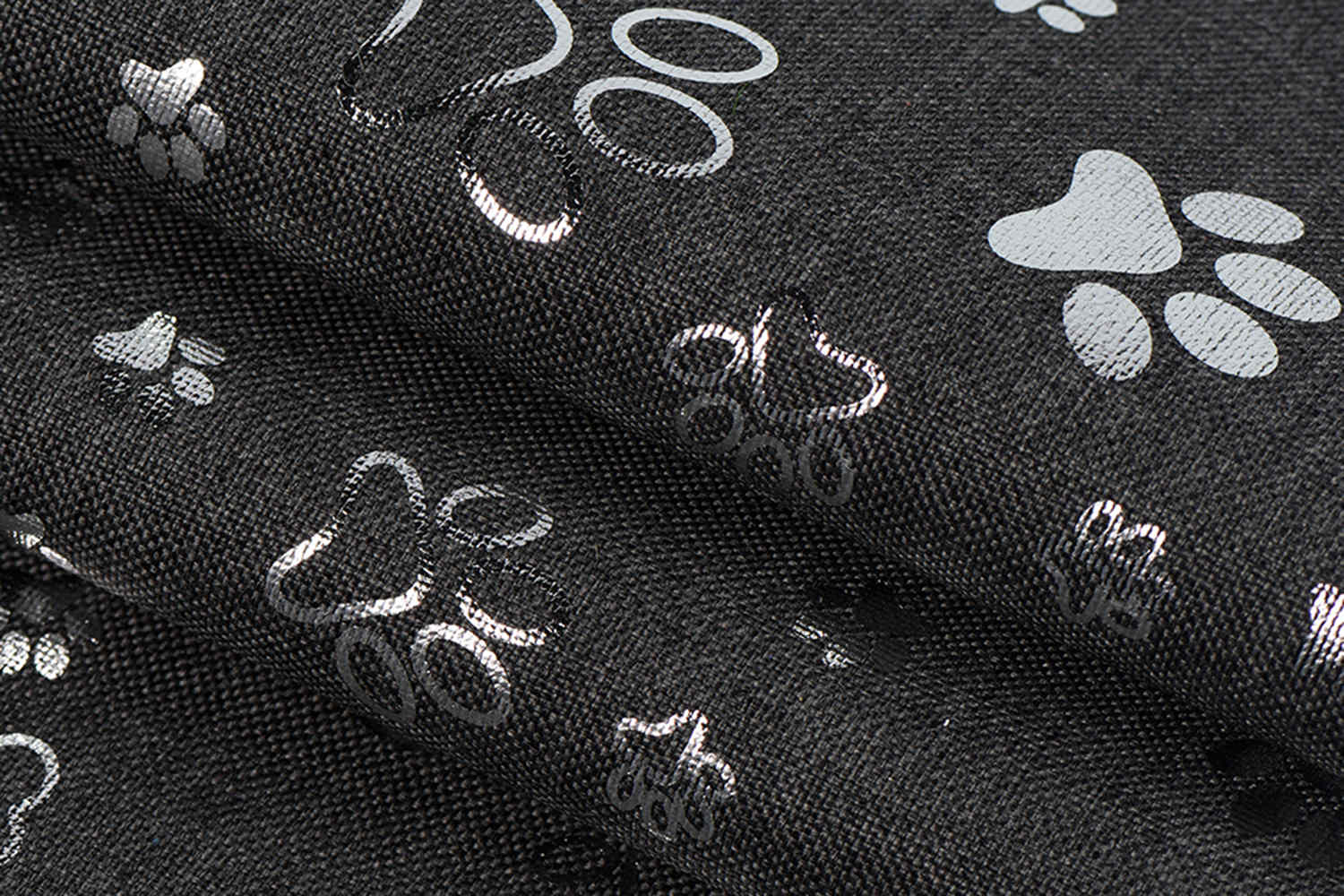 PU bevonatú 600d 68t kation ezüst nyomással